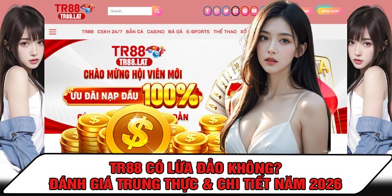 TR88 Có Lừa Đảo Không? – Tổng Quan Về Nhà Cái